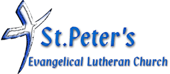St. Peter's Evangelical Lutheran Church's logo and link